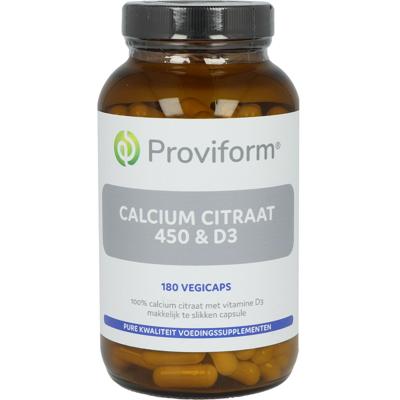 Proviform Calcium Citraat 450 & D3 Capsules