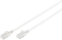 Digitus DK-1617-030S RJ45 Netwerkkabel, patchkabel CAT 6 U/UTP 3.00 m Grijs Halogeenvrij, Vlambestendig, Flexibel, Onafgeschermd 1 stuk(s) - thumbnail