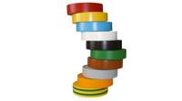 PVC-isolatieband groengeel 15 mm, 10 meter UV-bestendig zelfdovend IEC 60454-2 - thumbnail