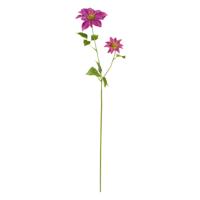 Kunst Clematis tak 90cm - cerise - thumbnail