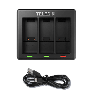 Telesin Charger For 3 Batteries - GoPro Hero 9/10/11/12 - thumbnail