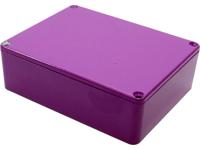 Hammond Electronics 1590BB2PR Universele behuizing 119 x 94 x 38 Aluminium spuitgietwerk Lila 1 stuk(s) - thumbnail