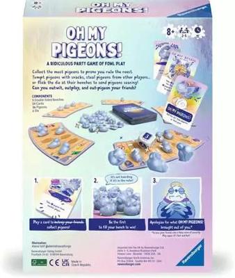 Ravensburger oh my pigeons spel - 2-5 spelers