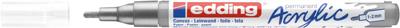 Edding 5000 • acrylmarker fijn zilver