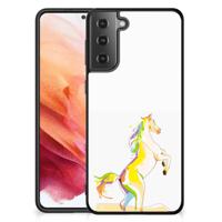 Samsung Galaxy S21 Hoesje Horse Color - thumbnail