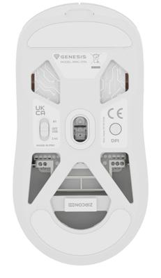 GENESIS NMG-2194 Zircon 660 Pro Gaming Muis Wit