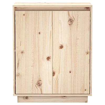 Dressoir 60x34x75 cm massief grenenhout