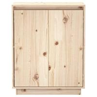 Dressoir 60x34x75 cm massief grenenhout - thumbnail