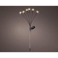 Solar Tuinsteker 6 LED 70cm WW - thumbnail
