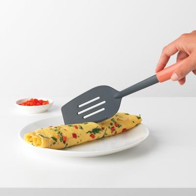 Brabantia tasty+ bakspaan plus snijrand terracotta pink
