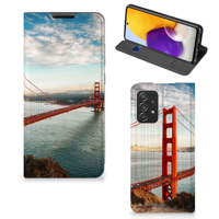 Samsung Galaxy A72 (5G/4G) | Book Cover | Golden Gate Bridge - thumbnail