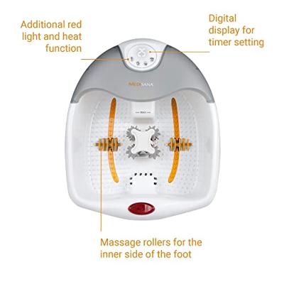 Medisana FS 885 voetenbad/relaxapparaat Grijs, Wit