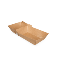 Frietbakjes A22 (A9+1) kraft - thumbnail