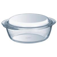 Ovenschaal - PYREX - 1450094 - Rond - Borosilicaatglas - 3 liter - thumbnail