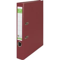 Pergamy ordner, voor ft A4, uit Recycolor papier, rug van 5 cm, bordeaux - thumbnail