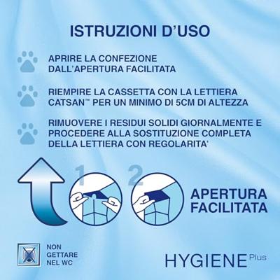 Catsan Hygiene kattenbakvulling 2 x 20 liter - thumbnail