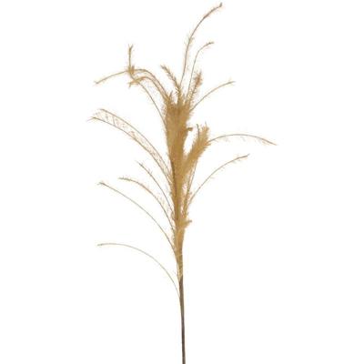 Kunsttak pluimen okergeel 108 cm | 12 stuks