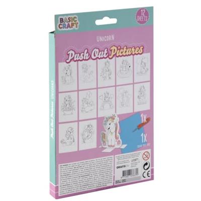 Grafix Prikblok dieren, 12dlg.