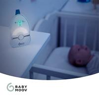 Babyfoon Easy Care bereik van 500 meter BABYMOOV wit/zwart - thumbnail