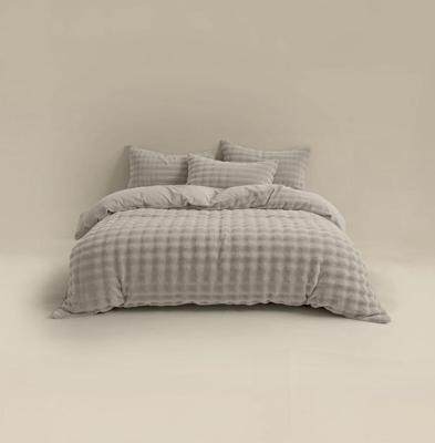 RoyalTextile - Pom Pom Dekbedovertrek - Teddy - Beige - 200 x 220 RoyalTextile - Pom Pom Dekbedovertrek - Teddy - Beige - 200 x 220