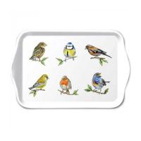 Ambiente tray 13x21cm bird species white - thumbnail