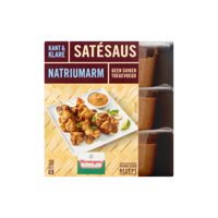Verstegen Kant & Klare Satesaus Natriumarm 3 x 80 ml bij Jumbo - thumbnail