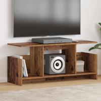 TV-standaard Oudhout 102 x 35 x 45 cm Bewerkt hout - thumbnail