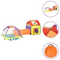 VidaXL Kinderspeeltent met 250 ballen 338x123x111 cm meerkleurig - thumbnail