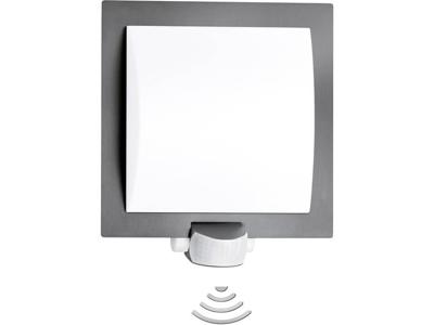 Steinel AUSSENLEUCHTE L 20 S ANT 035693 Buitenlamp met bewegingsmelder (wand) LED E27 60 W Antraciet