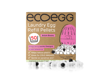 Ecoegg Navulling wasbal - british blooms - 50 wasjes