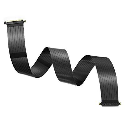Akasa RISER BLACK XL, Premium PCIe 3.0 x 16 Riser cable,100CM 180° PCIe 3.0 x16 Female 180° PCIe 3