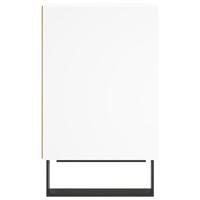 Nachtkastjes 2 st 40x30x50 cm bewerkt hout wit - thumbnail