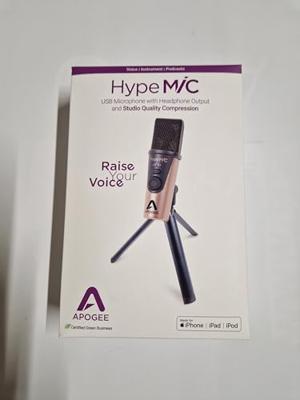 Apogee HypeMiC usb-microfoon met compressor