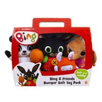 Spectron Bing en vriendjes pluchen knuffel set - thumbnail