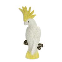 Gietijzeren wandgemonteerde kakatoe - thumbnail