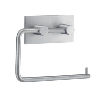Smedbo Beslagsboden Toiletrolhouder - 13.4x10.7cm - zelfklevend - RVS Geborsteld Edelstaal B1098
