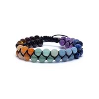 Edelstenen Armband Chakra Dubbele Rij - thumbnail