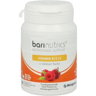 BariNutrics Vitamine B12 I.F. Framboossmaak 90 Kauwtabletten