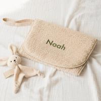 Teddy verschoningsmatje met naam - thumbnail