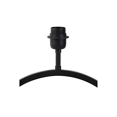 Light & Living Tafellamp 'Liva' 52cm, kleur Mat Zwart (excl. kap)