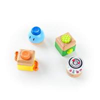 Hape bouwstenen Four Fundamentals hout - thumbnail