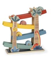 Small Foot - houten knikkerbaan dino - thumbnail