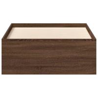 Bedframe bruin eikenkleur 90x190 cm - thumbnail