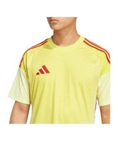 adidas Tiro 25 Competition Keepersshirt Korte Mouwen Geel Rood - thumbnail