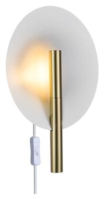 Wandlamp rond metaal goud wit G9 Furiko rond Wandlamp rond metaal goud wit G9 Furiko rond