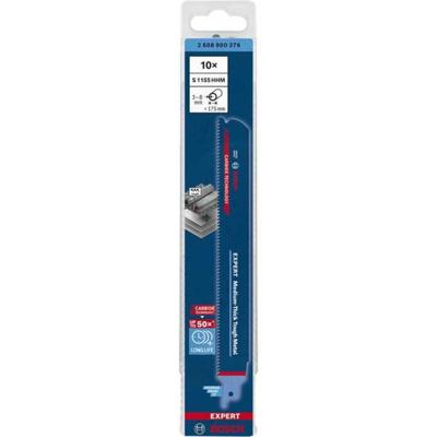 Bosch Accessories 2608900376 Expert Medium-Thick Tough Metal S 1155 HHM reciprozaagblad, 10 stuks Zaagbladlengte 225 mm 10 stuk(s)