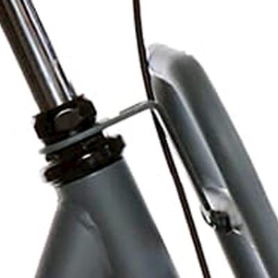 Cortina balhoofd beugel voordrager 24 m mouse grey matt