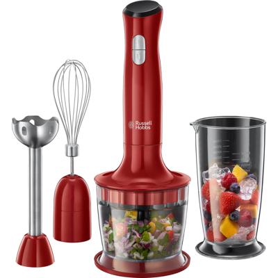 Russell Hobbs 3-in-1 Staafmixer Desire 500 W rood