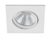 Trio Led inbouwspotPamir Square 5,5w - 3000K - 8,5cm wit - 650410131 - thumbnail