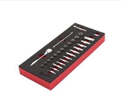 Milwaukee TOOLGUARD™ Foam inlay doppenset 1/4" 28-delig - 4932479824